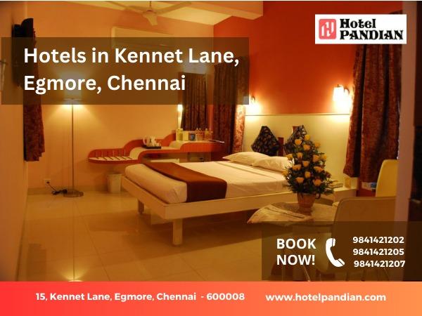 Hotels in Kennet Lane Egmore Chennai